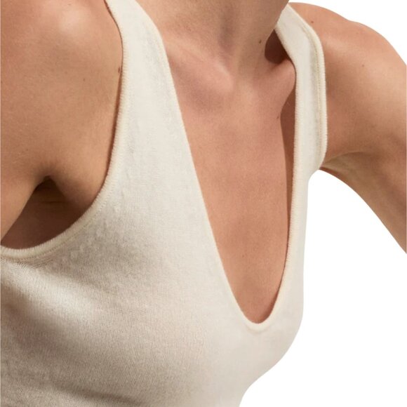 GWYN G. Label Goop Paloma Cashmere Tank Top $425 EUC S - Picture 7 of 8